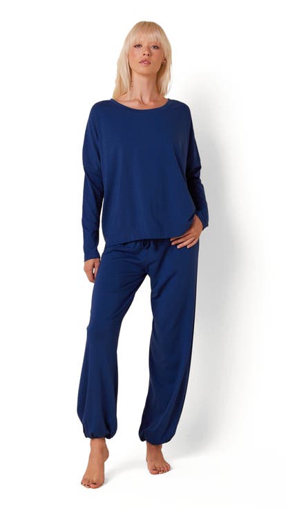 Pima Knit Holiday Pullover Set