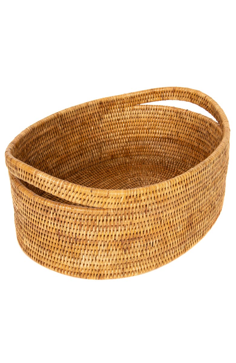Artifacts Trading Company<sup>™</sup> Artifacts Rattan Oval Basket, Main, color, Honey Brown