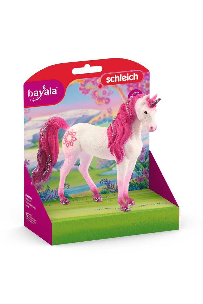 Bayala Mandala Unicorn Mare, Collectible Toy Figure, Kids Ages 5+, Alternate, color, Multicolored