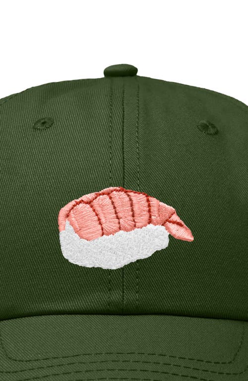 DALIX DALIX SHRIMP SUSHI EMBROIDERED DAD CAP 