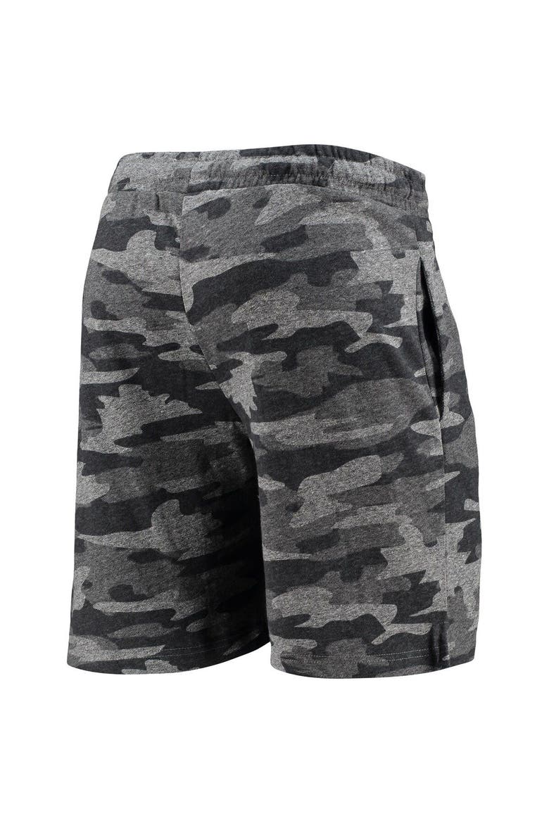 Men's Concepts Sport Charcoal/Gray South Carolina Gamecocks Camo Backup Terry Jam Lounge Shorts, Alternate, color, Charcoal
