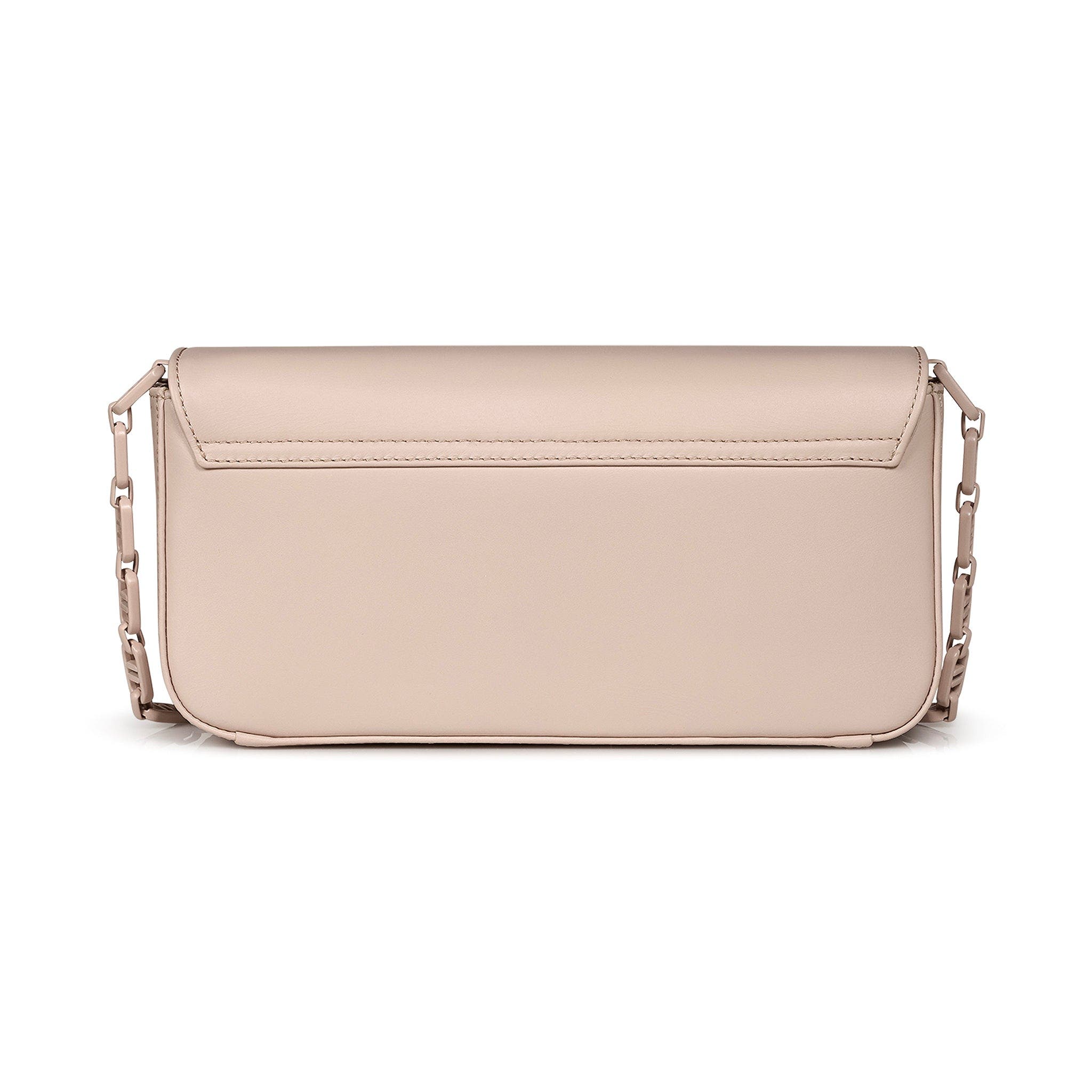 DESERI Michele Monochrome Crossbody Clutch, Alternate, color, Beige