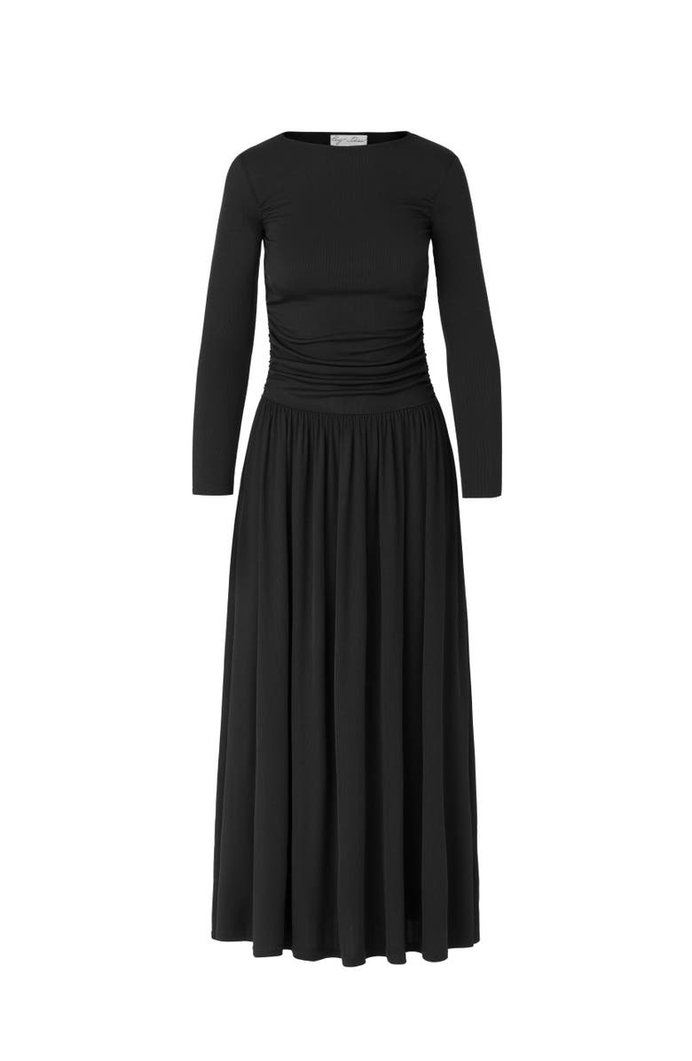 By Tess Collection Isa Dress, Alternate, color, Black