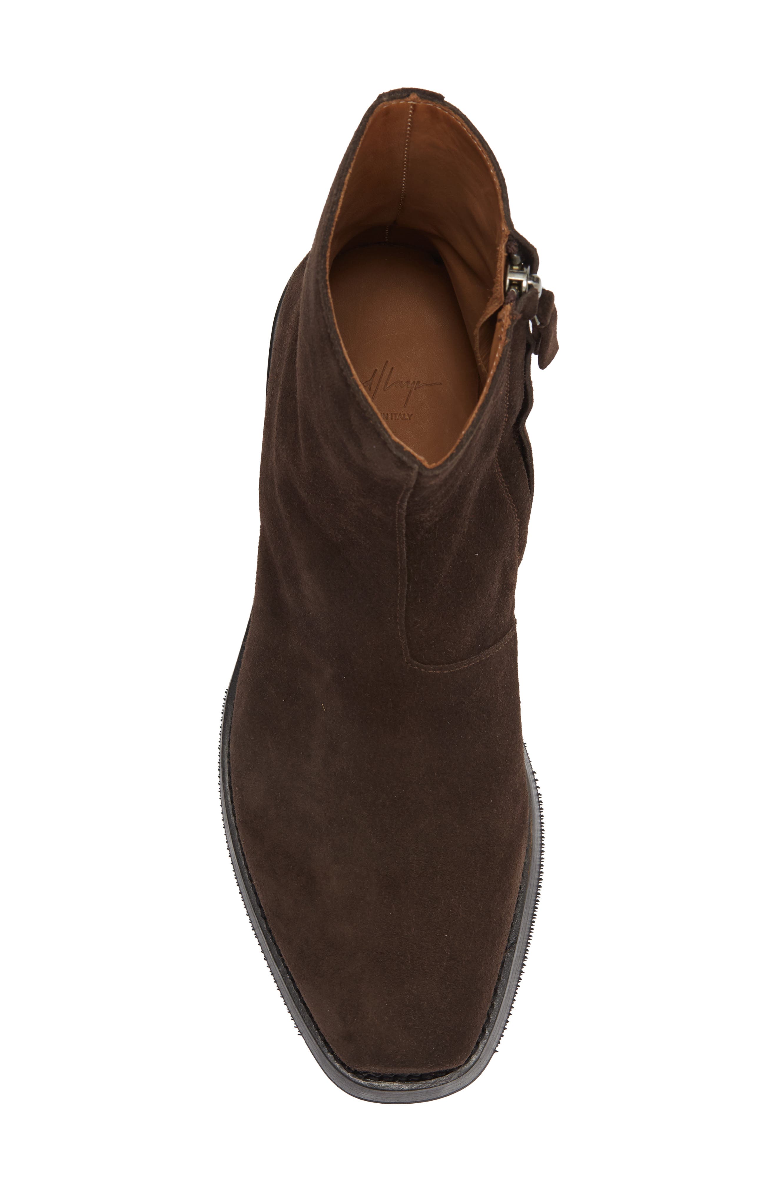 Charro Boot, Alternate, color, BROWN SUEDE