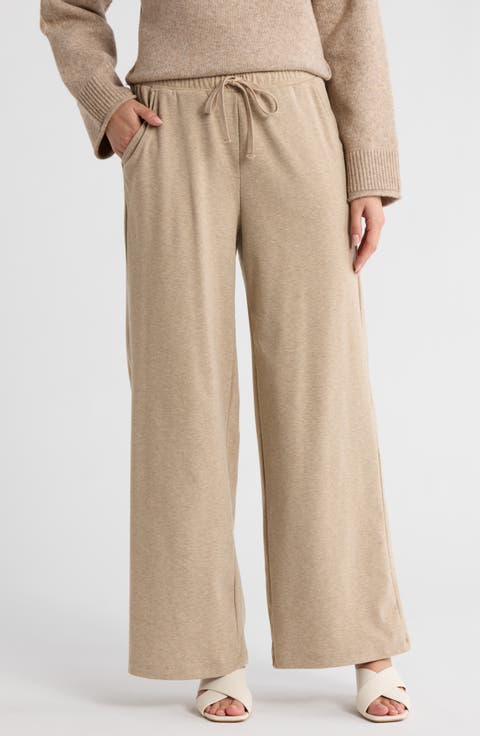 Heather Knit Sweatpants