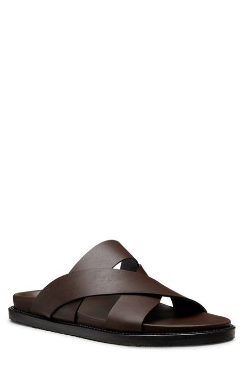 スニーカー STUART WEITZMAN Men Sneakers SK562 BANNERSVOXSL BROWN Banner Sneaker | Stuart Weitzman