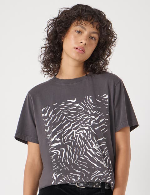 Metallic Graphic T-Shirt
