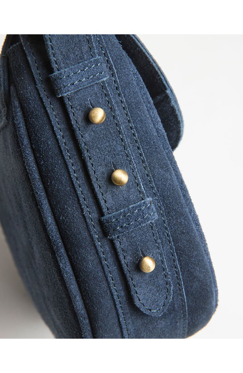 Celtic & Co. Twist Lock Mini Cross Body Bag, Alternate, color, Navy