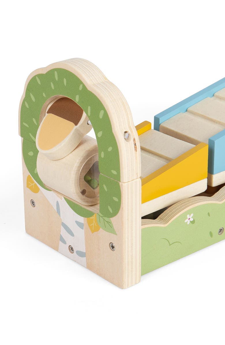 Bigjigs Toys Squirrel Ramp Sorter, Alternate, color, Green
