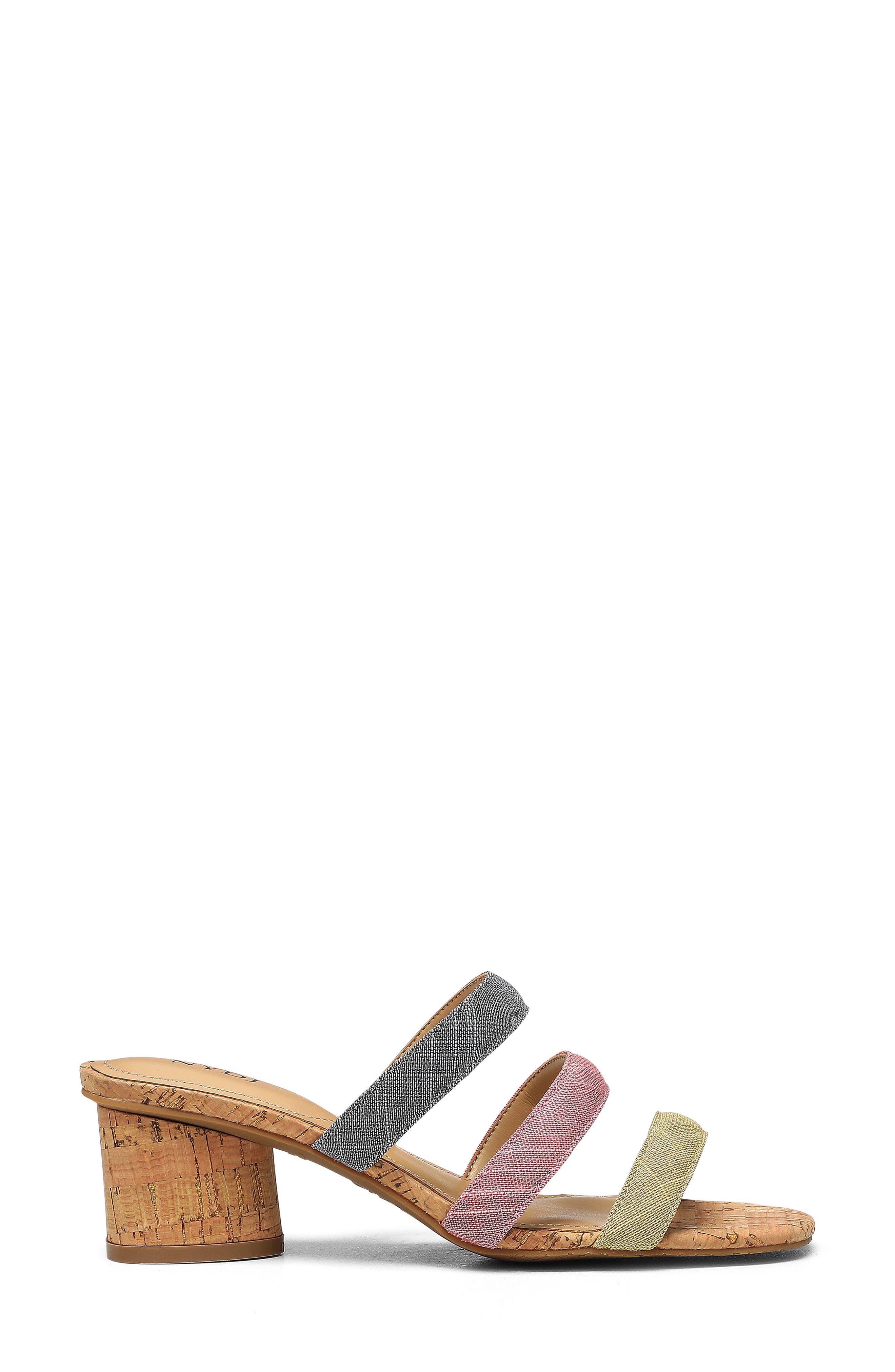 NYDJ Giacomo Triple Strap Slide Sandal, Alternate, color, 