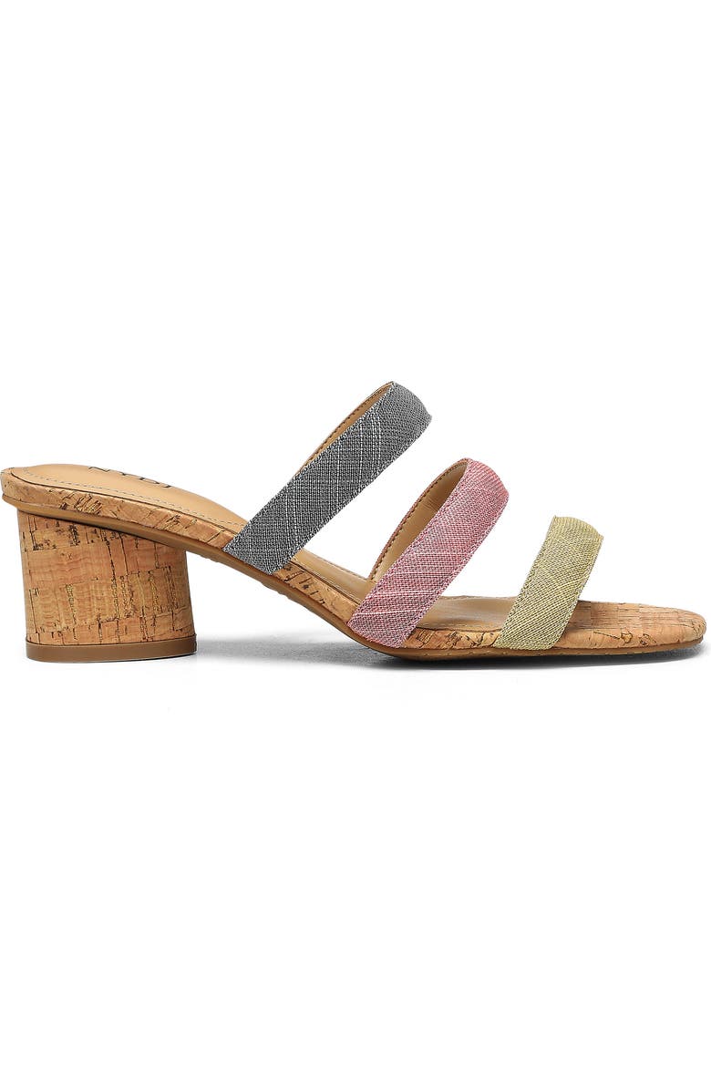 NYDJ Giacomo Triple Strap Slide Sandal, Alternate, color,