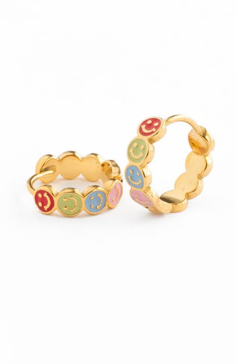 Smiley Face Hoop