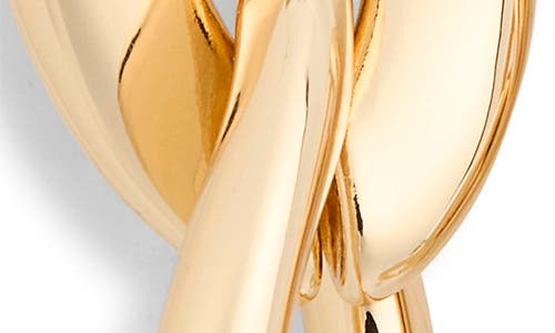 Vince Camuto Interlocking Link Drop Earrings In Goldtone
