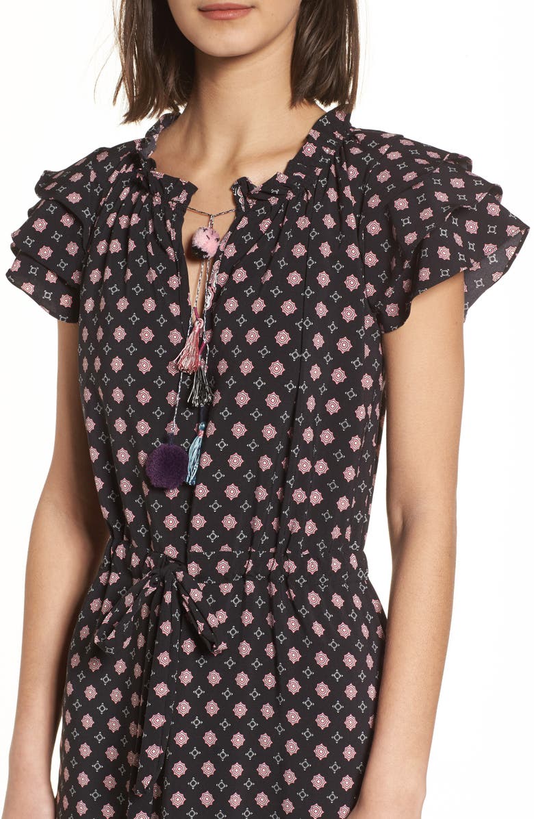 MISA Los Angeles Nika Midi Dress, Alternate, color, 