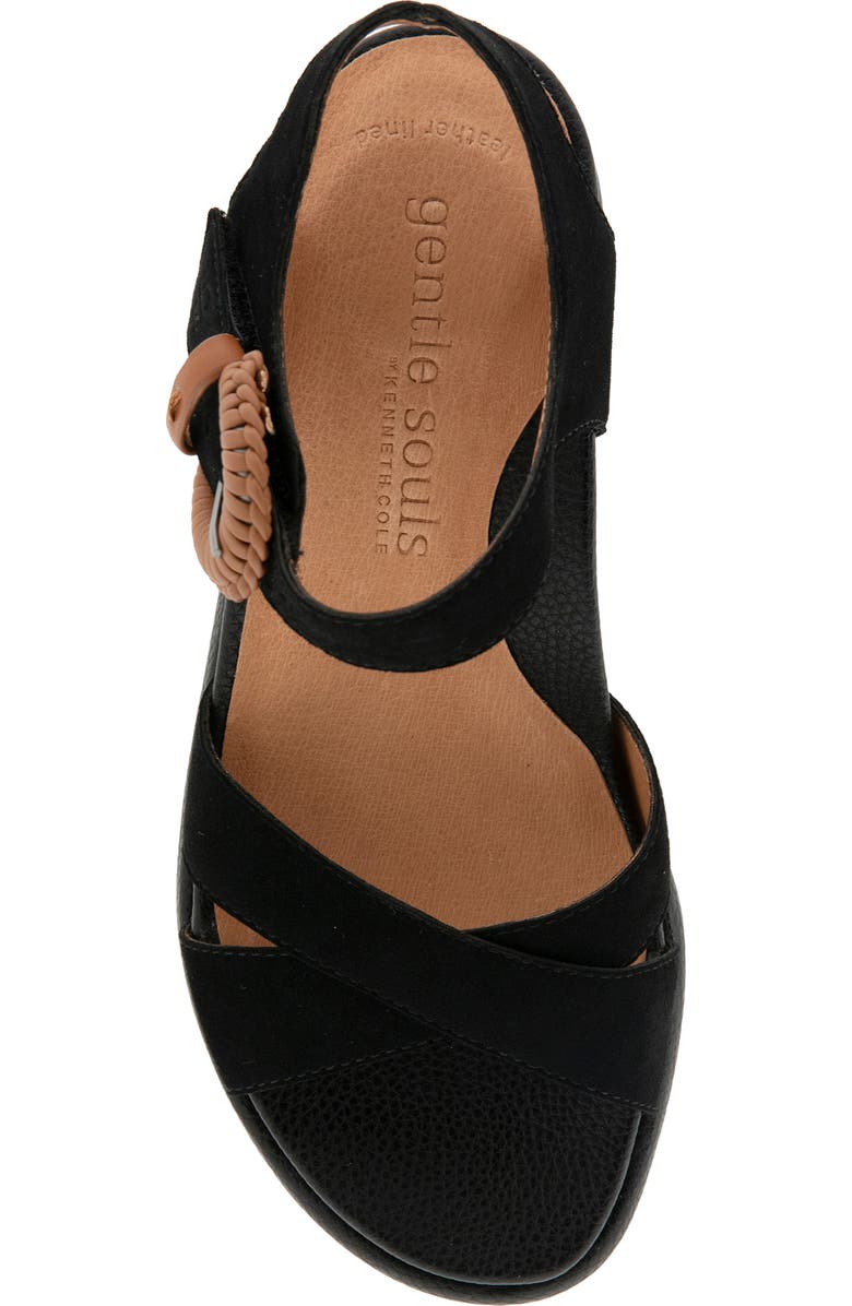 Gentle Souls Jaylee Ankle Strap Wedge Sandal, Alternate, color,