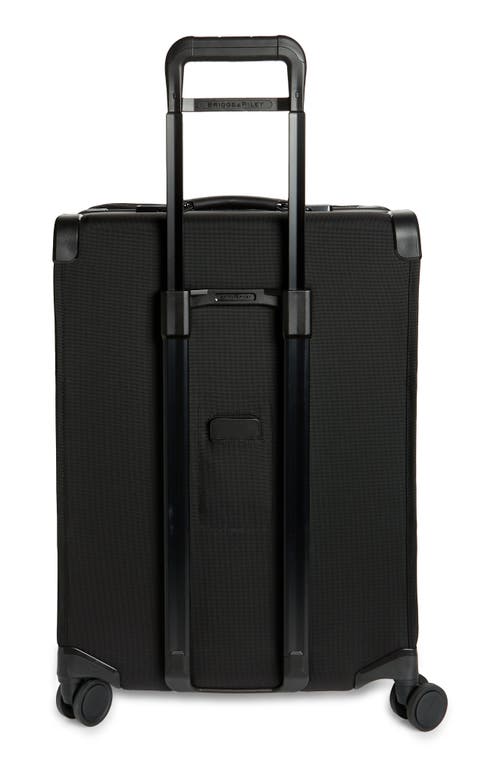 Briggs & Riley Baseline 26-inch Medium Expandable Spinner Suitcase In Black