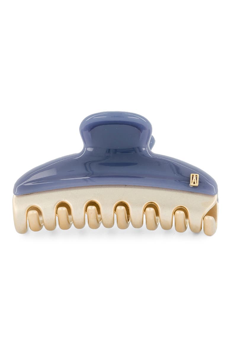 Vendome Medium Claw Hair Clip, Alternate, color, NAVY BLUE