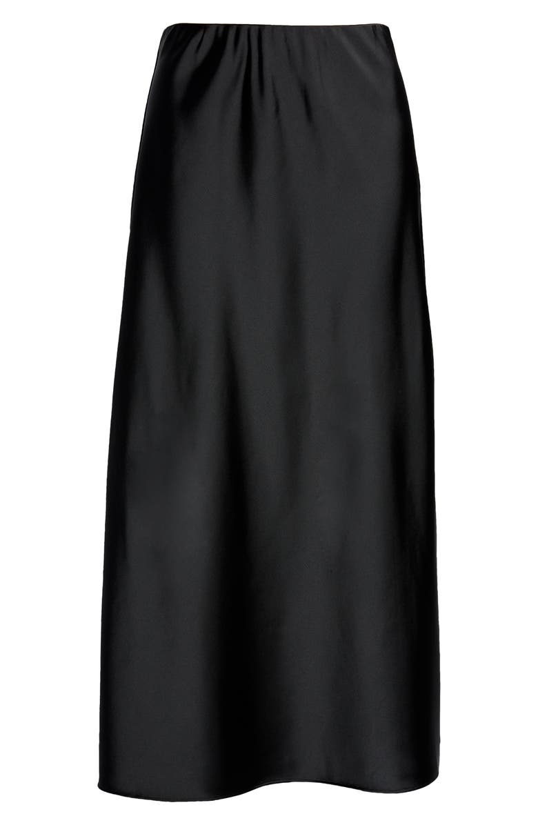 WAYF x BFF Chelsea Side Slit Midi Slip Skirt, Alternate, color,