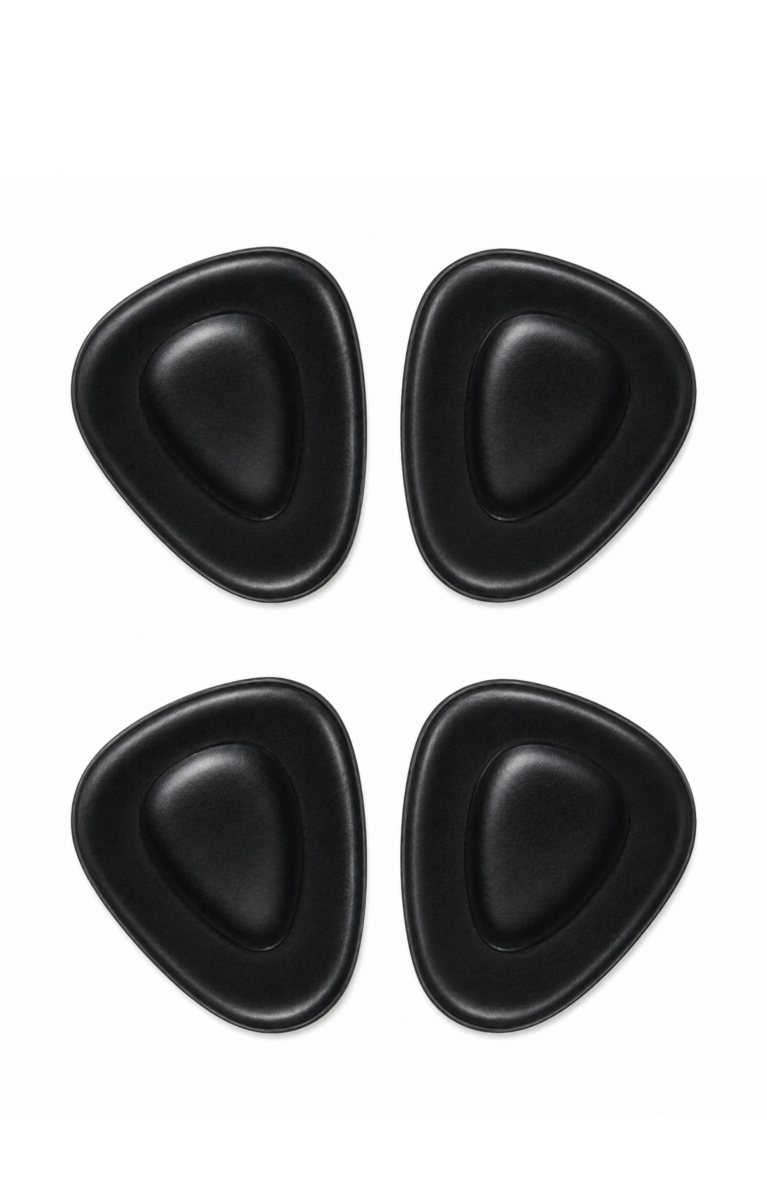 2-Pack Metatarsal Pads Gel Cushions-Water Drop, Alternate, color, Black