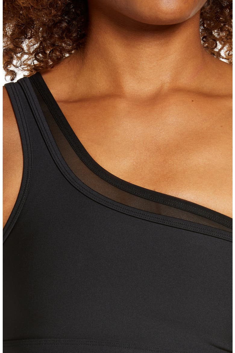 Airlift Excite Sports Bra, Alternate, color, BLACK