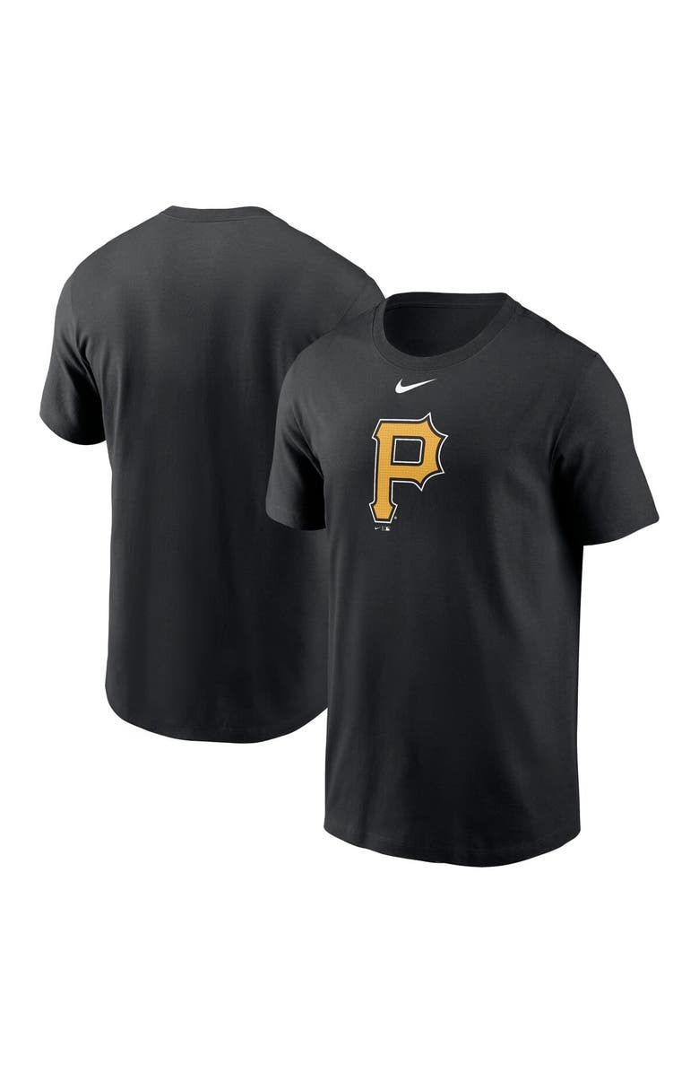 Nike Men's Nike Black Pittsburgh Pirates Fuse Logo T-Shirt, Main, color, Black