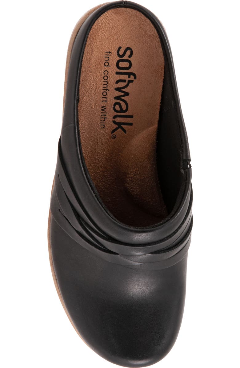 SoftWalk<sup>®</sup> Mackay Leather Clog, Alternate, color,