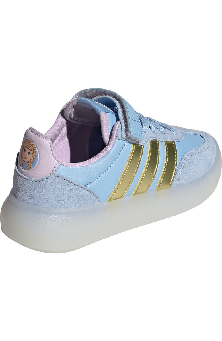 adidas Kids' Barreda Decode Sneaker, Alternate, color, Glow Blue/ Gold Met./ Lavender