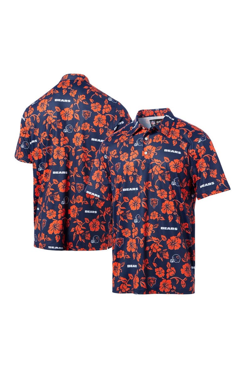Men's Reyn Spooner Navy Chicago Bears Pua Performance Polo, Main, color, Navy