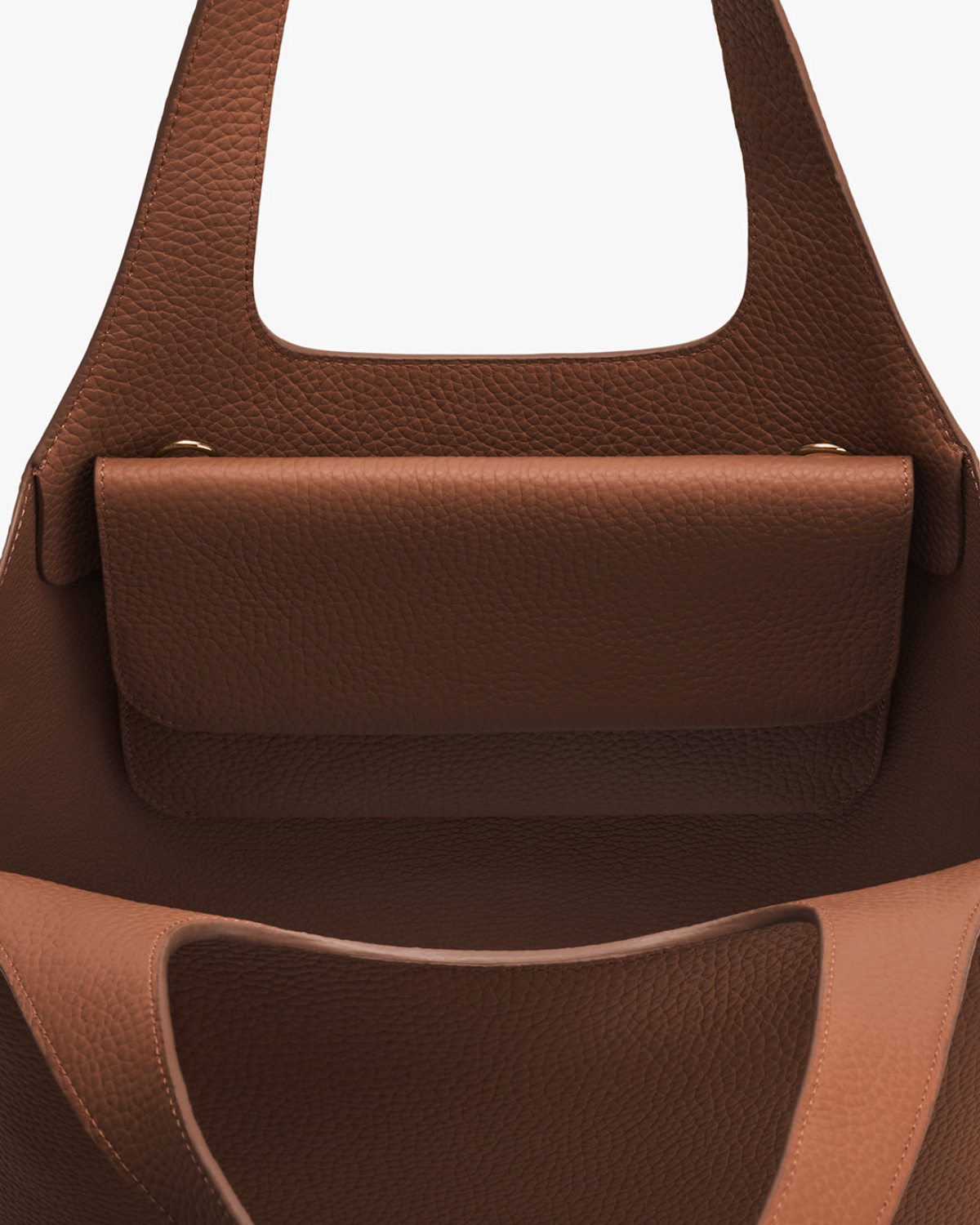 Cuyana System Flap Bag, Alternate, color, Dark Chestnut