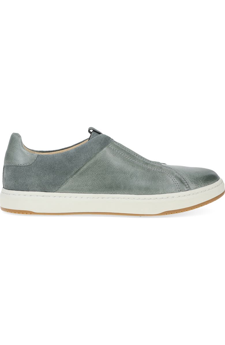 Dansko Jenn Slip-On Sneaker, Alternate, color, Denim Milled Burnished