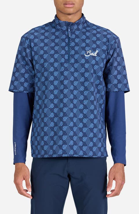 Bad Elements Mechanism Quarter Zip Golf Pullover