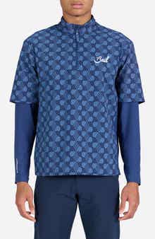 Bad Birdie Bad Elements Mechanism Quarter Zip Golf Pullover