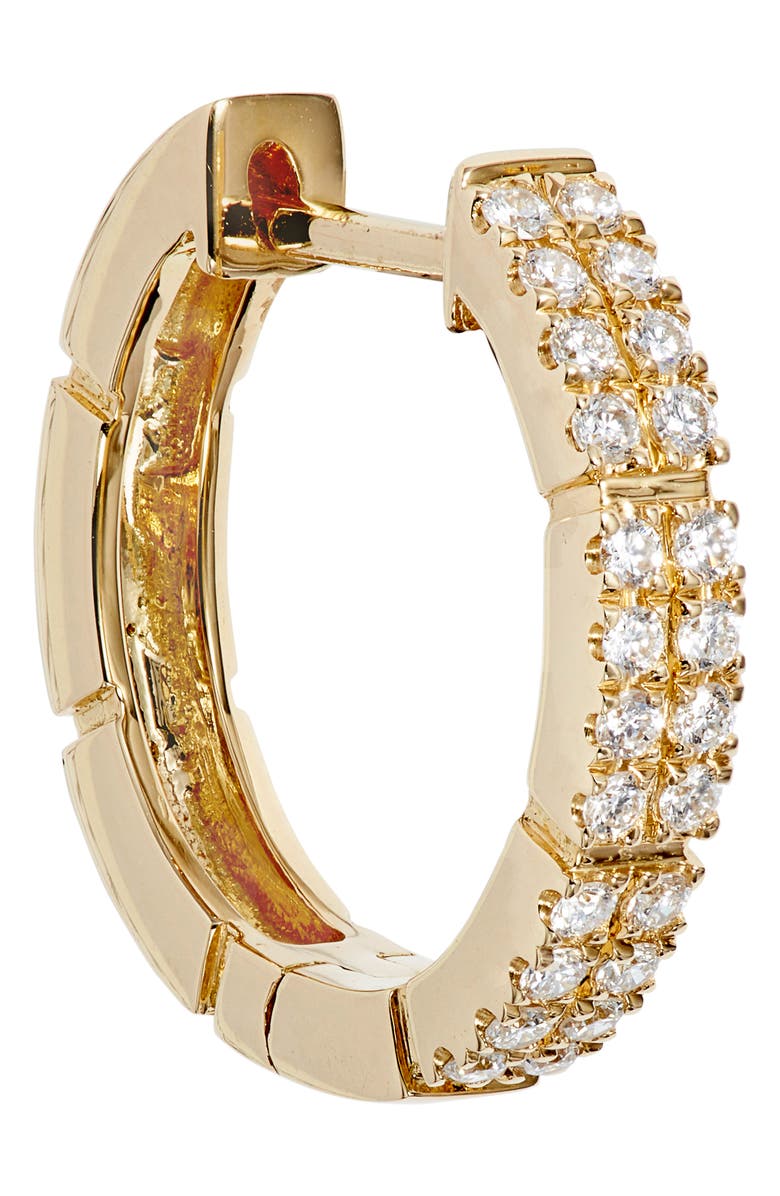 Bony Levy Katherine Pavé Diamond Hoop Earrings, Alternate, color, 