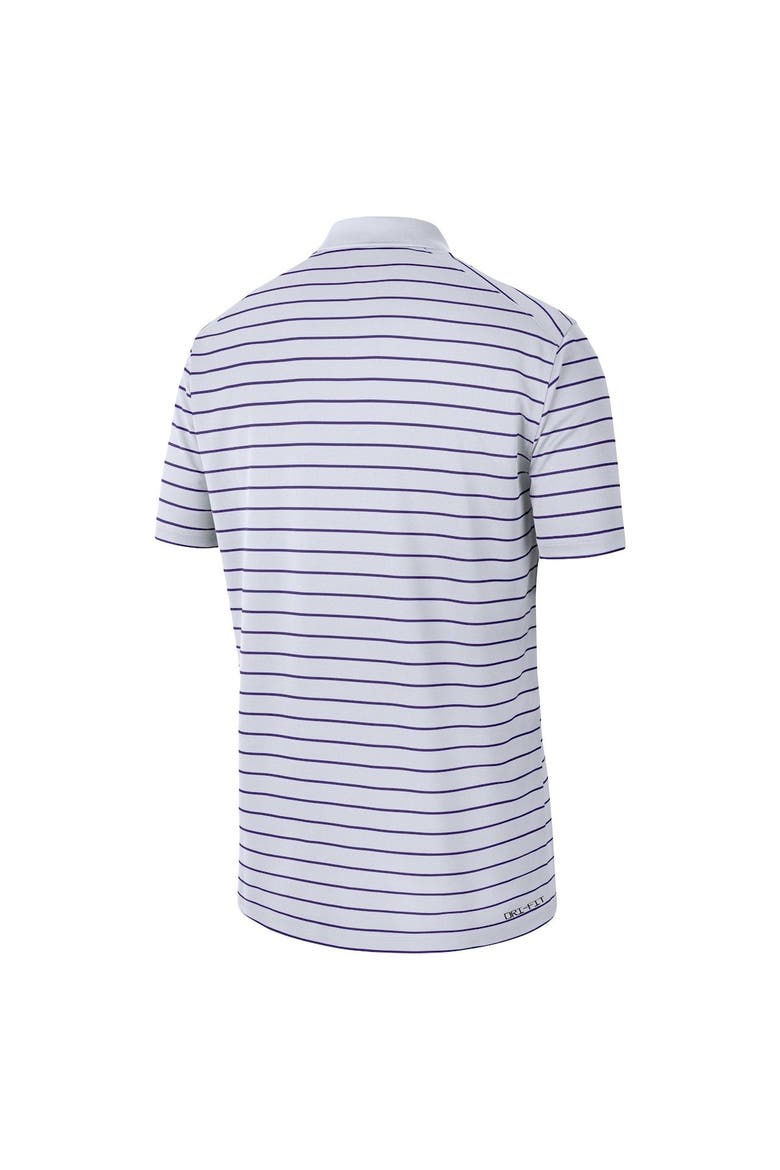 Men's Nike White LSU Tigers Icon Victory Coaches 2023 Early Season Performance Polo, Alternate, color, White
