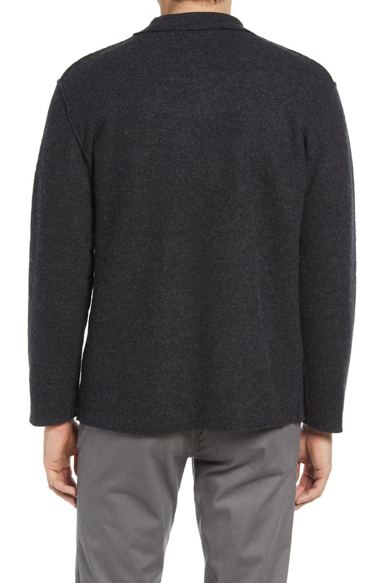 NN07 Jonas 6398 Long Sleeve Wool Button-Up Shirt, Alternate, color, 