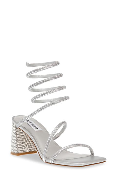 Lopez Crystal Strappy Sandal (Women)