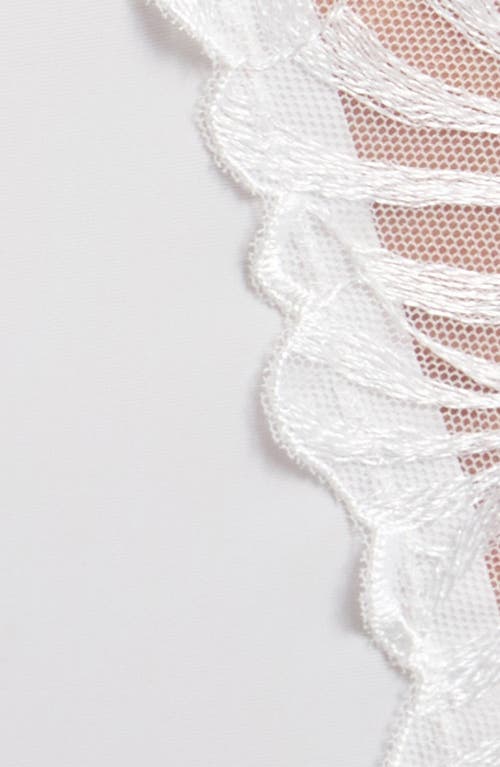 Chantelle Lingerie Legend Mid Rise Bikini Briefs In Milk