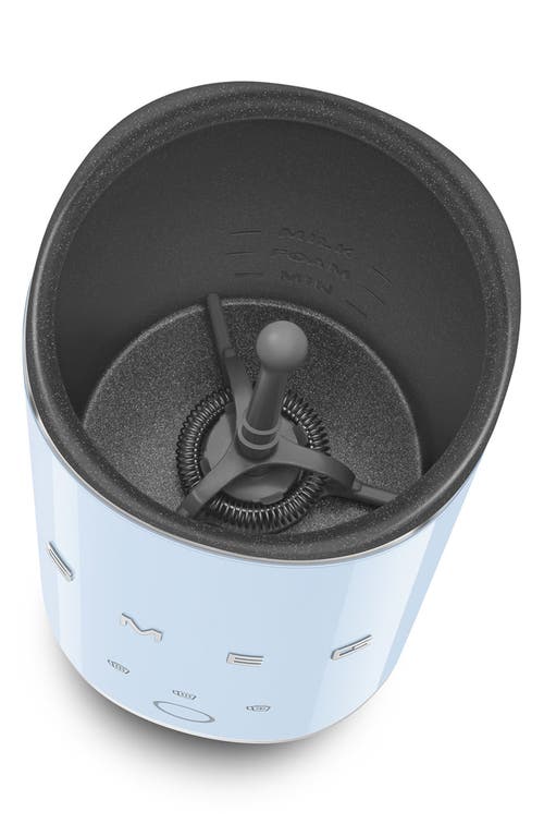 Smeg Mini Milk Frother In Blue