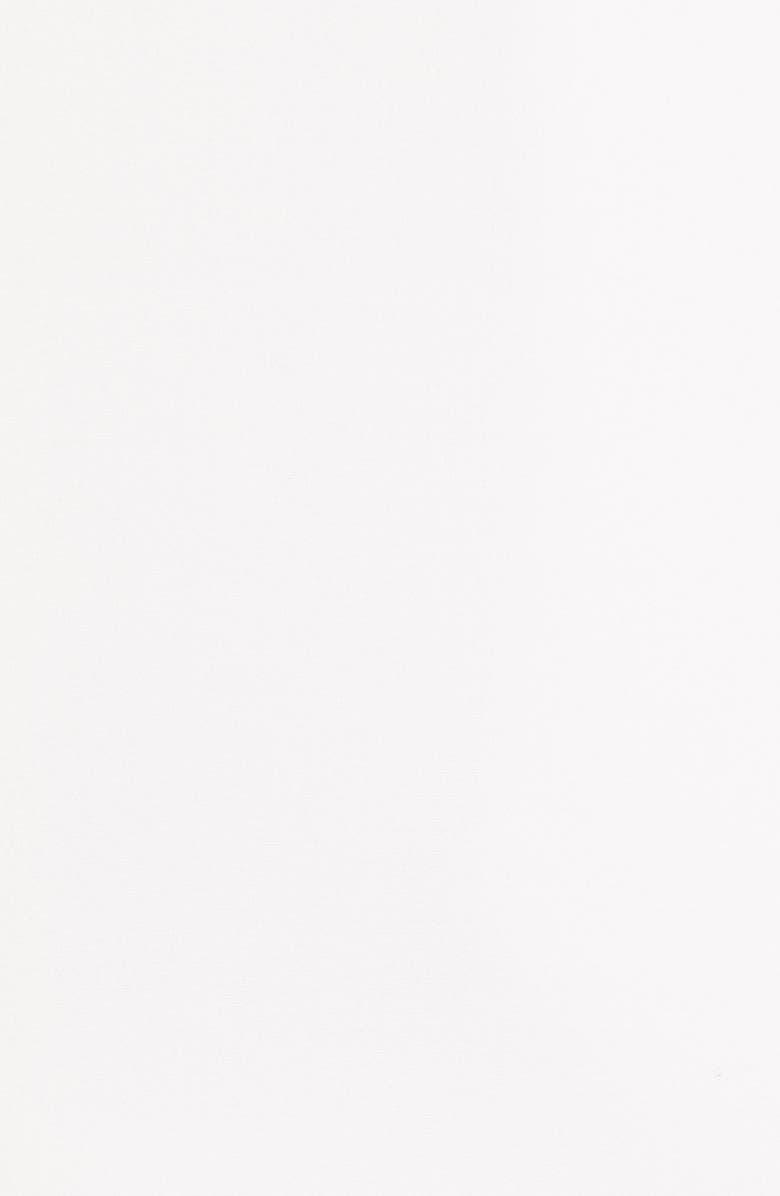 Valentino Tonal Logo Stripe Wool Shift Minidress, Alternate, color, 