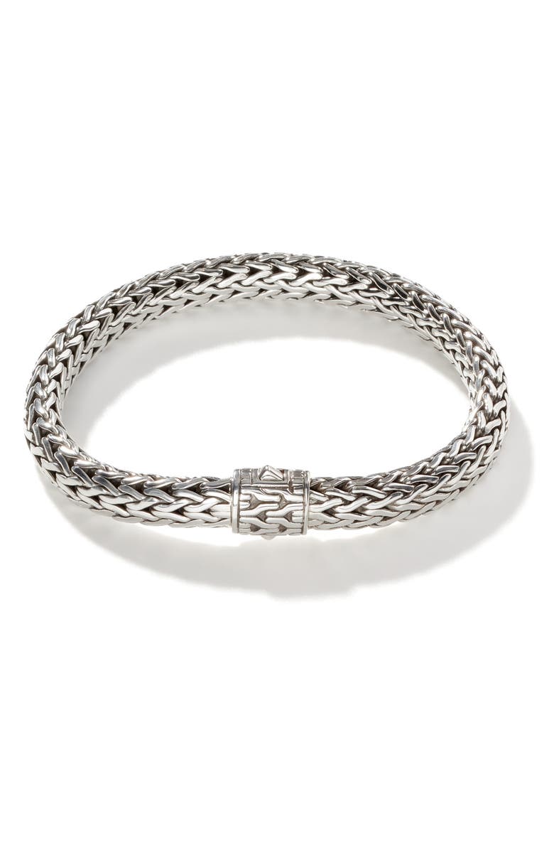 John Hardy Icon Bracelet, Sterling Silver, 7.5MM, Alternate, color, Silver