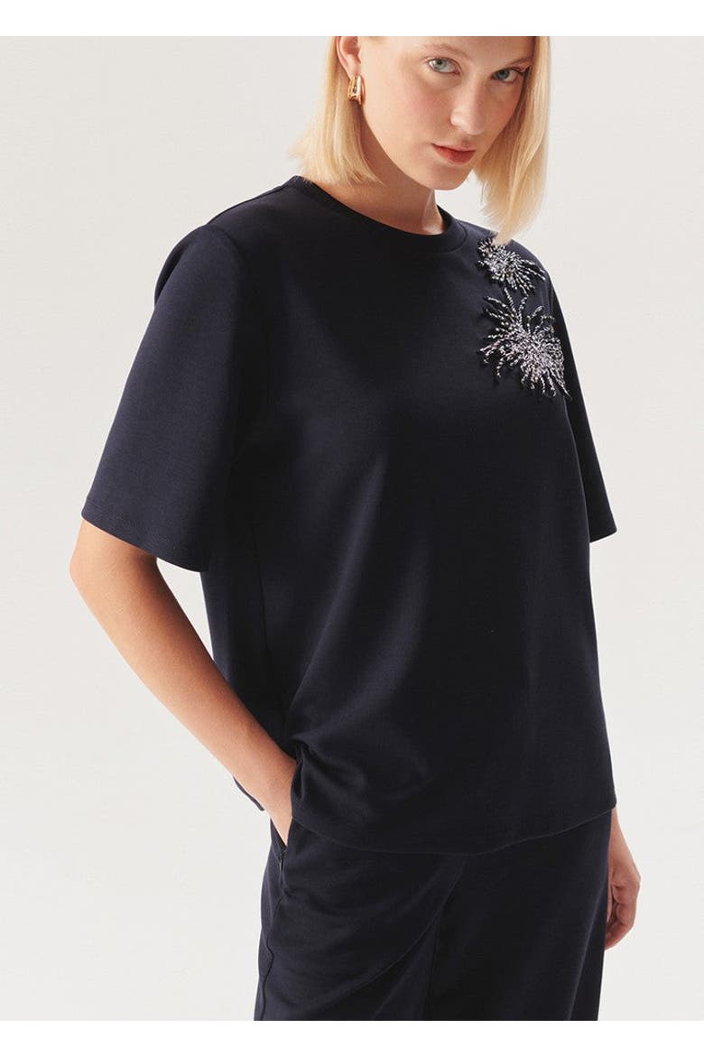 Madilyn Tshirt, Alternate, color, NAVY BLUE