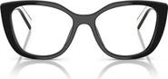 Prada 53mm Cat Eye Optical Glasses