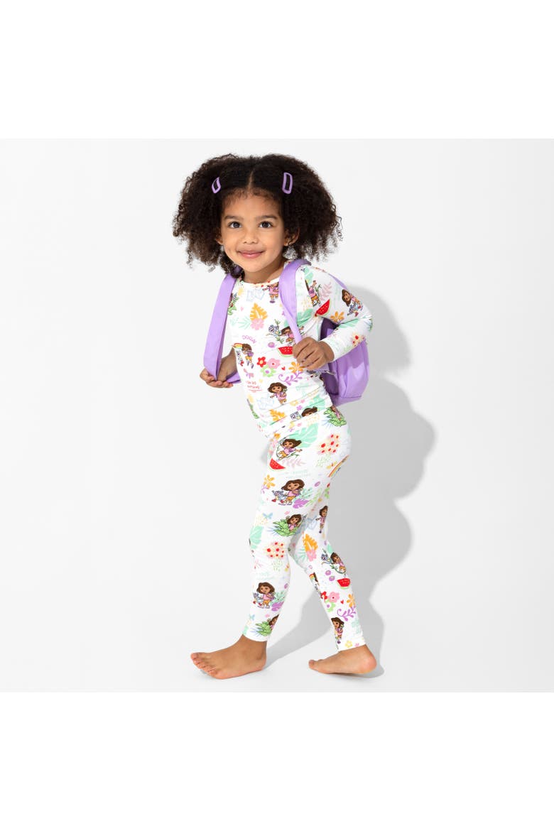 Kids' Dora Tropical Dreams Set of 2 Piece Pajamas, Alternate, color, Dora: Tropical Dreams