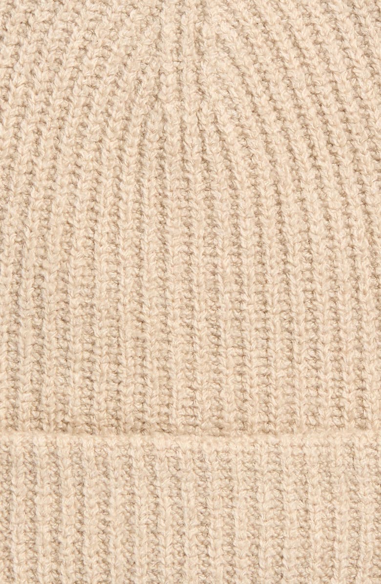 Faherty Jackson Rib Beanie, Alternate, color, Sandstone Heather