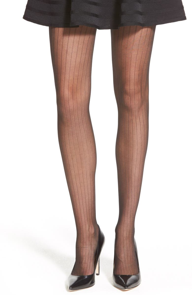 Vince Camuto Pinstripe Tights, Main, color,