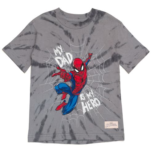 Marvel Kids'  Spider-man T-shirt In Gray