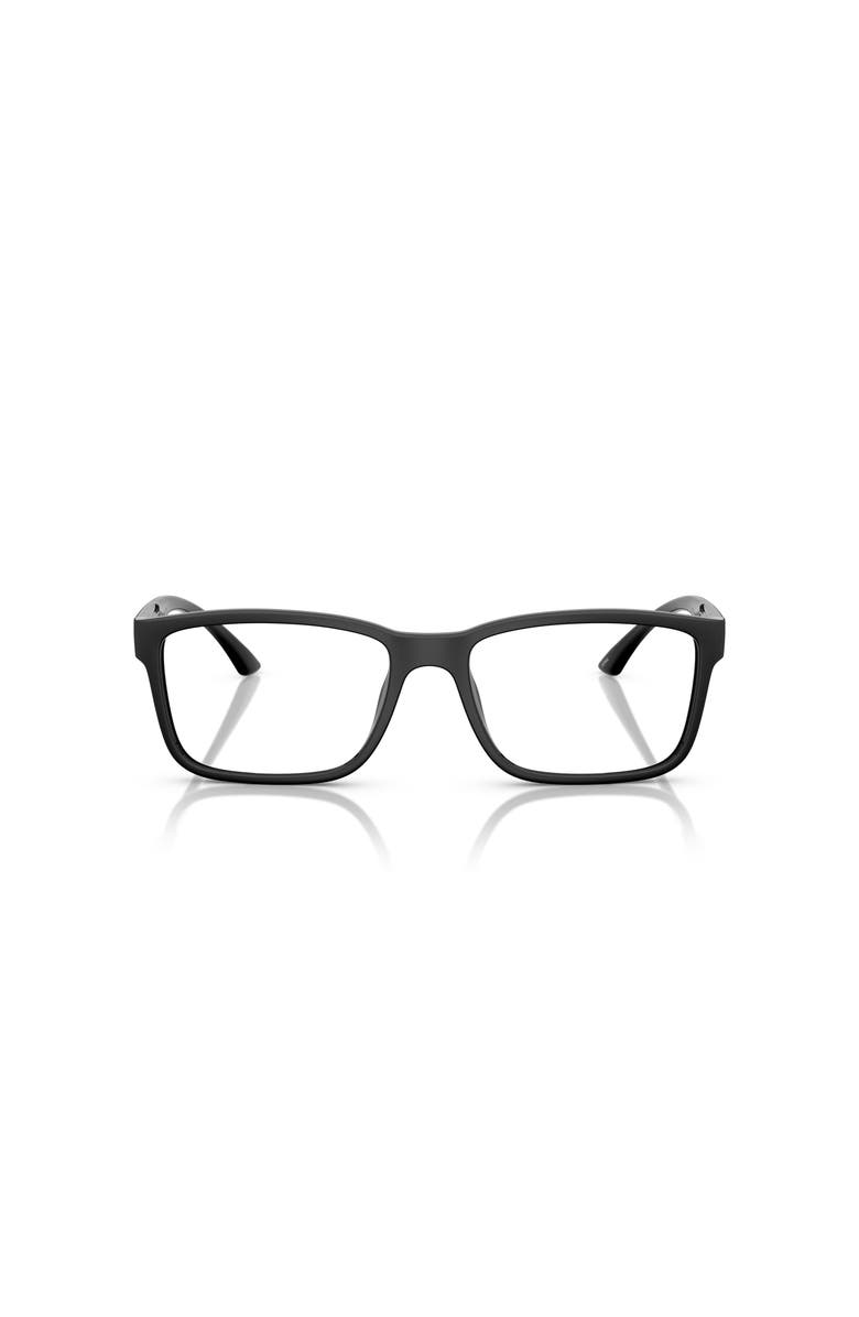 ARNETTE 55mm Square optical glasses, Alternate, color, Black