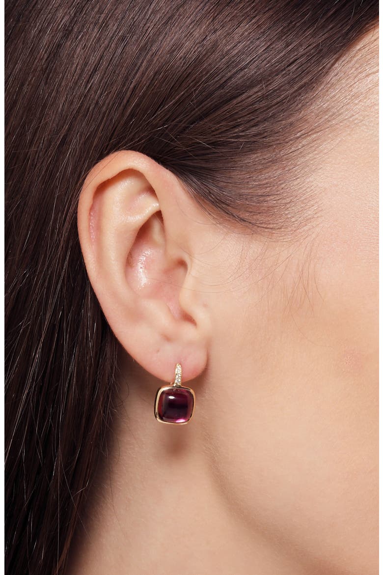Cirra Petite Quad Earrings, Alternate, color, Garnet
