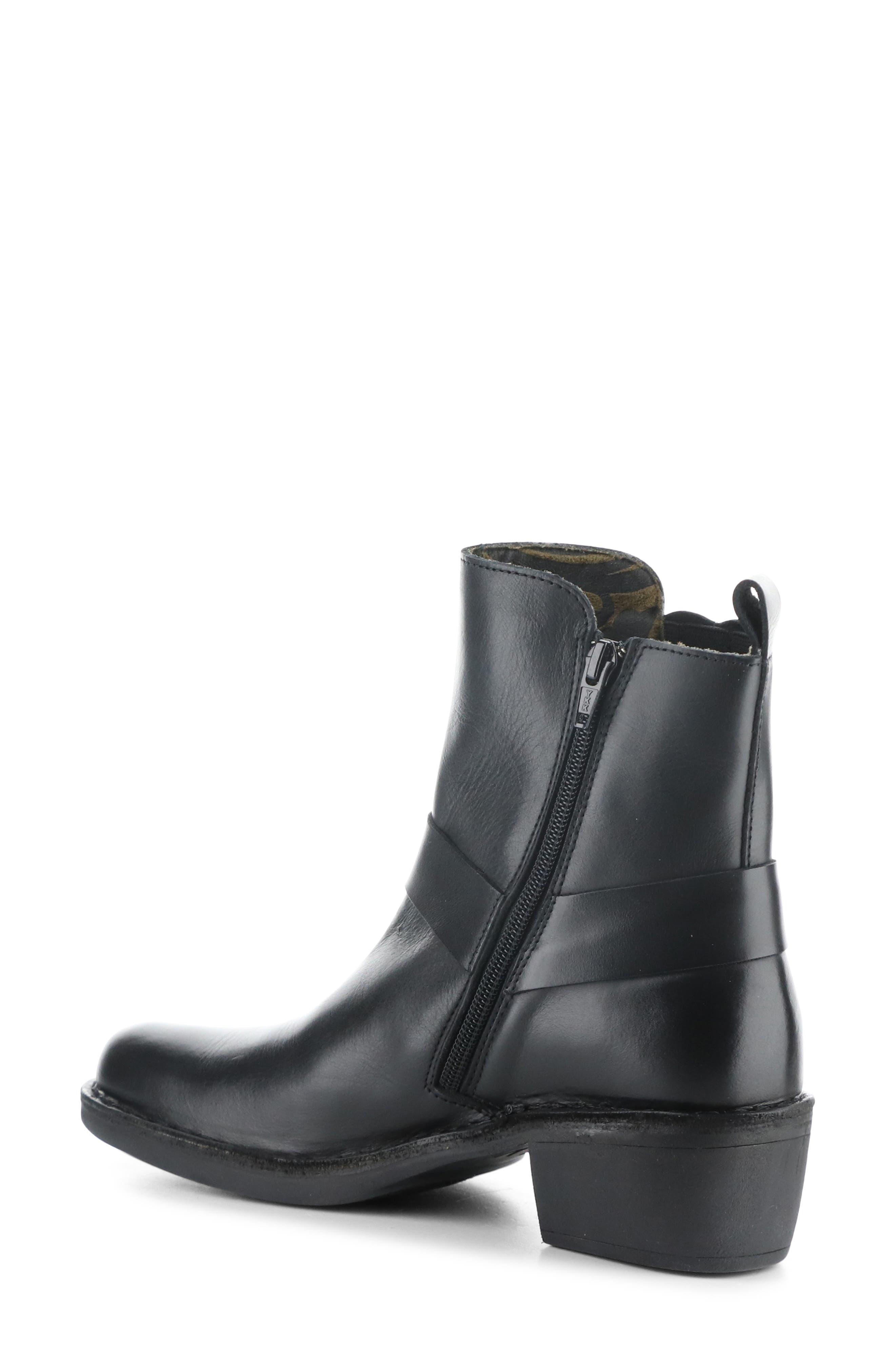 Fly London Mebi Bootie, Alternate, color, Black Rug