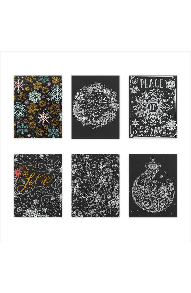 Brea Reese Scratch Art Paper Pad Art Deco, Alternate, color, Multicolored